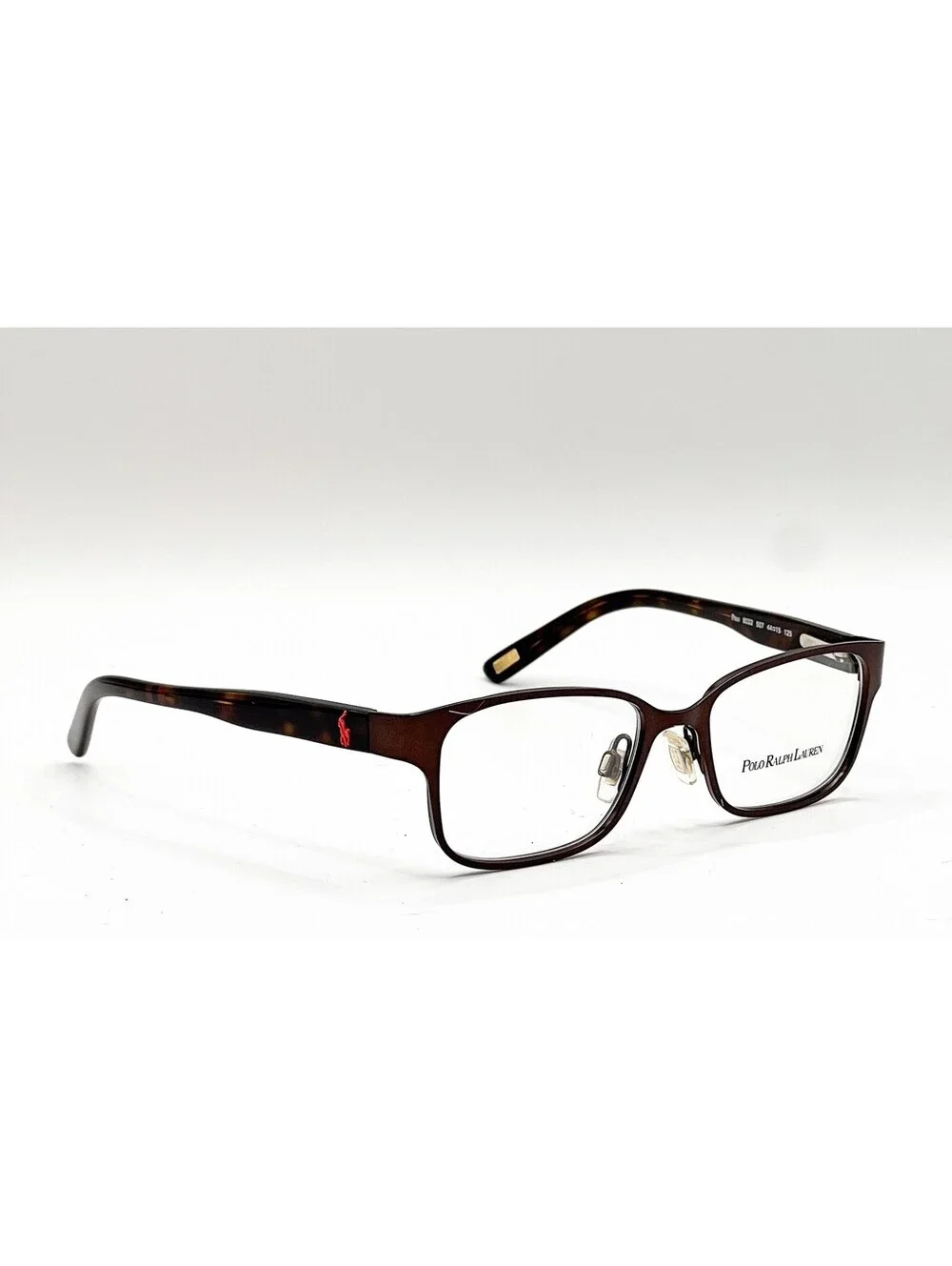 Polo Ralph Lauren 8032 507 Brown Rectangle Authentic Eyeglass Frames 44-15